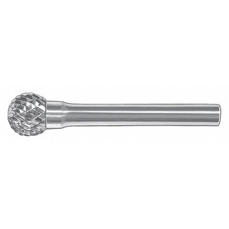 SGS PRO 12500 CARBIDE BUR BALL 3/8IN. SINGLE CUT
