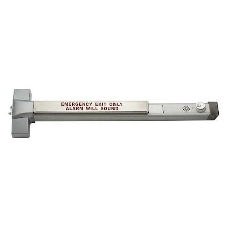 GRAINGER GLOBAL SOURCING 6200R-626-AL ALARMED EXIT DEVICE,RIM DEVICE,36" DOOR