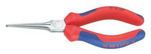 KNIPEX 31 15 160 LONG NOSE PLIERS 6-1/4IN.L 2-11/64IN JAW
