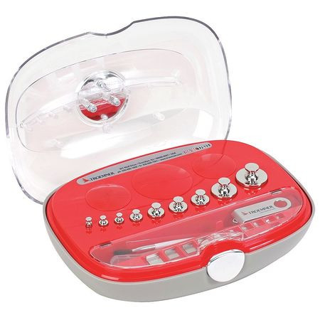 TROEMNER 7228-2W PRECISION WEIGHT 100G TO 1MG SS 21 PCS.