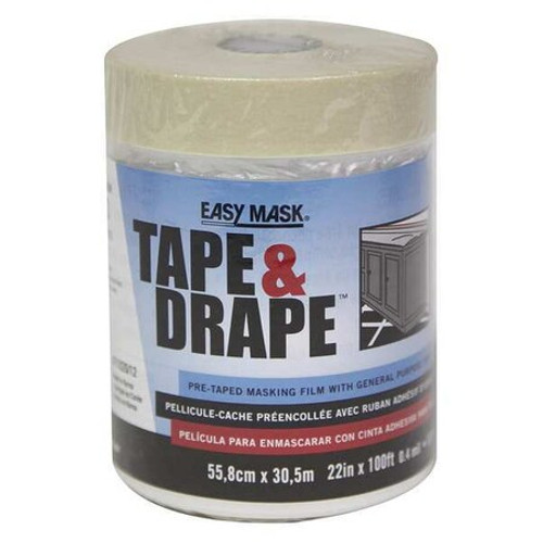 EASY MASK 71020/12 SELF-ADHESIVE CONTAINMENT FILM 1-5/6 FT. EASY MASK 71020/12 SELF-ADHESIVE CONTAINMENT FILM 1-5/6 FT.