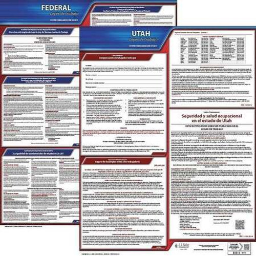 JJ KELLER 200-UT-1 LABOR LAW POSTER FED/STA UT SP 20INH 1YR JJ KELLER 200-UT-1 LABOR LAW POSTER FED/STA UT SP 20INH 1YR