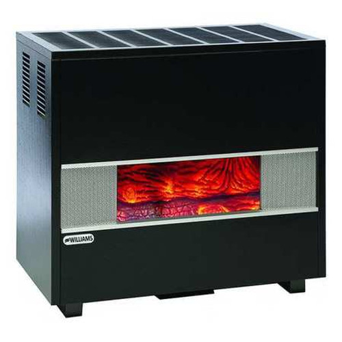 WILLIAMS COMFORT PRODUCTS 3502522A FREESTANDING GAS FLR HEATR NG 25000BTUH