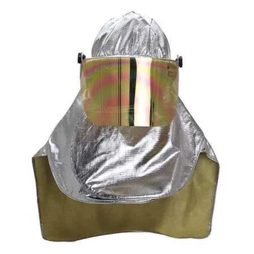 BULLARD AXFWH FIRE HELMET THERMOGLAS(R)/FG SHELL WHITE