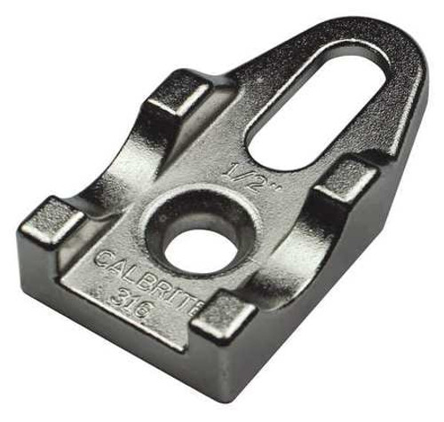 CALBRITE S61000CB00 CLAMP BACK 1 IN. 316 SS BRITE FINISH