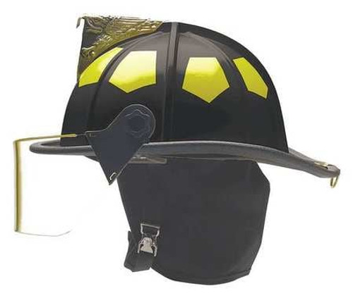 BULLARD UM6CZ FIRE HELMET THERMOGLAS(R)/FG SHELL BLACK