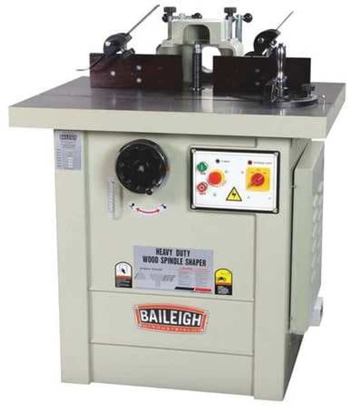BAILEIGH INDUSTRIAL SS-3528 WOOD SPINDLE SHAPER 220V 5 HP 32 IN W