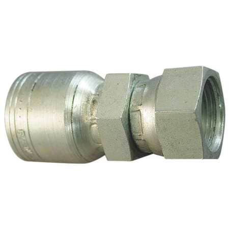 EATON 1A6KF6 HOSE CRIMP FITTING 3/8 IN -6 1.38L