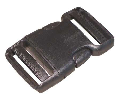 BULK-STRAP B2 SIDE SQUEEZE BUCKLE,2 IN.,PLASTIC,PK5