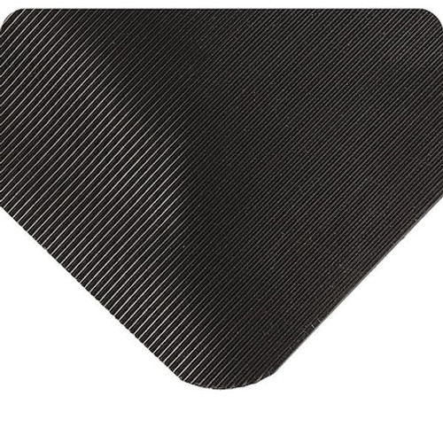WEARWELL 431.12X3X75BK ANTIFATIGUE MAT,BLACK,3FT.X75FT.