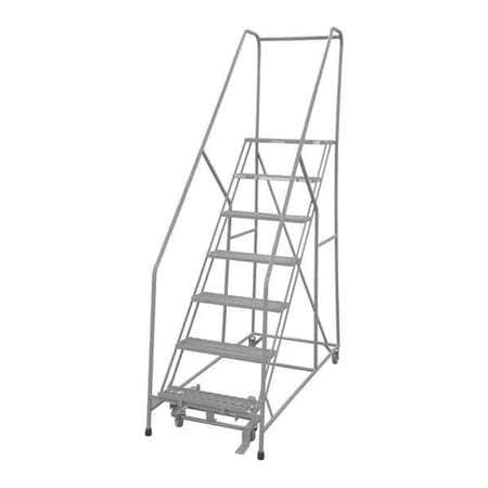 COTTERMAN 1207R3232A3E12B4C1P6 ROLLING LADDER STEEL 100IN. H. GRAY