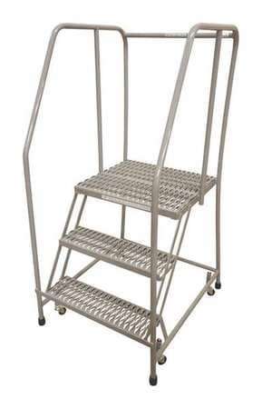 COTTERMAN 1503R2630A3E20B3C1P6 ROLLING LADDER STEEL 60IN. H. GRAY