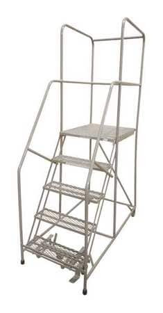 COTTERMAN 1505R2630A1E30B4W5C1P6 ROLLING LADDER STEEL 80IN. H. GRAY