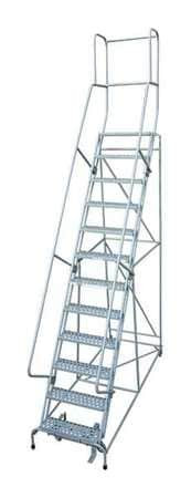 COTTERMAN 1512R3232A1E10B4W4C1P3 ROLLING LADDER STEEL 162IN. H. GRAY