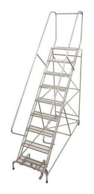 COTTERMAN 1709R3232A1E24B4W4C1P6 ROLLING LADDER STEEL 120IN. H. GRAY