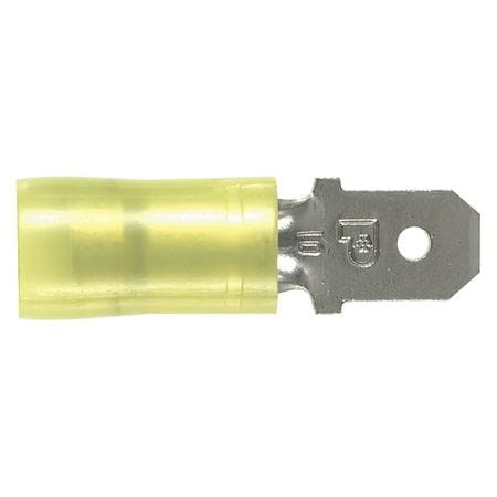 PANDUIT CORPORATION DNF10-250M-L MALE DISCONNECT YELLOW 12-10AWG PK50