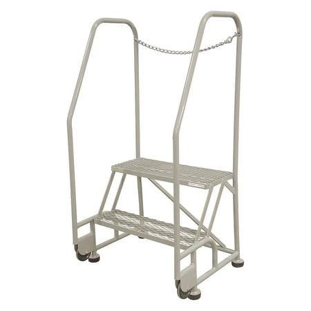 COTTERMAN 2TR26A6E10B8D3C1P6 ROLLING LADDER STEEL 50IN. H. GRAY
