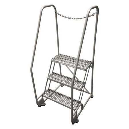 COTTERMAN 3TR26A3E10B8D3C1P6 ROLLING LADDER STEEL 60IN. H. GRAY