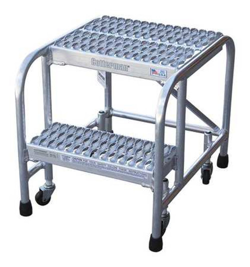 COTTERMAN A2N1818A4B3C50P6 ROLLING LADDER STEEL 50IN. H. GRAY