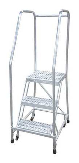 COTTERMAN A2R2626A4B3C50P6 ROLLING LADDER STEEL 50IN. H. GRAY