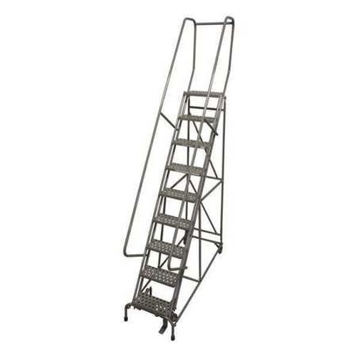 COTTERMAN 1009R1824A6E10B4AC1P6 ROLLING LADDER STEEL 120IN. H. GRAY