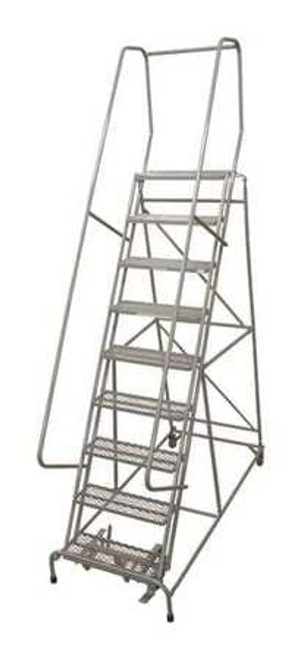 COTTERMAN 1009R2632A1E10B4AC1P6 ROLLING LADDER STEEL 120IN. H. GRAY
