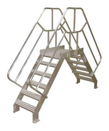 COTTERMAN 4SCA36A7C50P3 CROSSOVER BRIDGE 4 STEP ALUMINUM 74IN. H