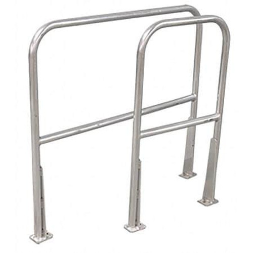 COTTERMAN AR6T C50 P6 SAFETY RAILING W/ TOE BOARD 6FT. ALUM.