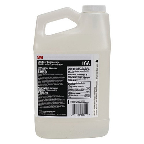 3M 16A SANITIZER 1.9L CLEAR MILD ODOR