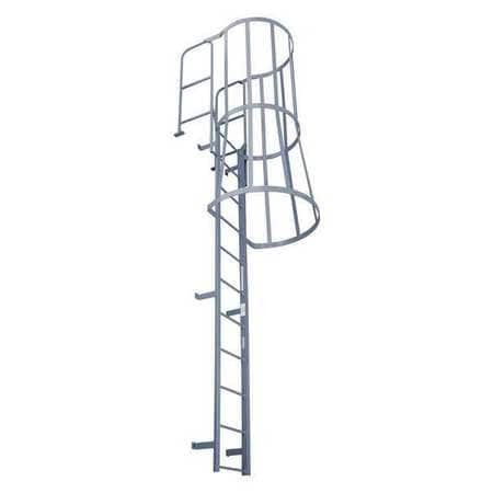 COTTERMAN F21WC C1 FIXED LADDER W/SAFETY CAGE 20 FT H.