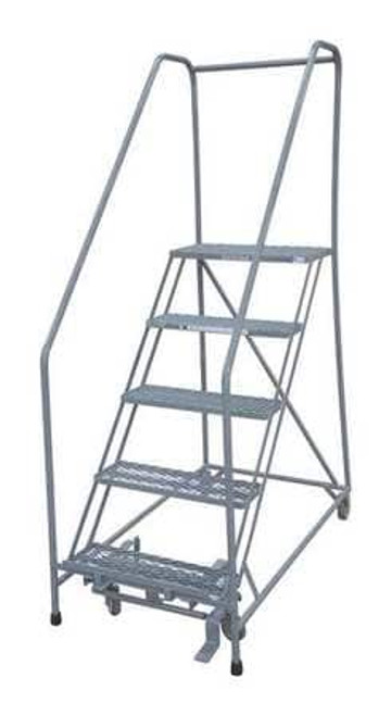 COTTERMAN 1205R1820A1E24B4C1P6 ROLLING LADDER STEEL 80IN. H. GRAY