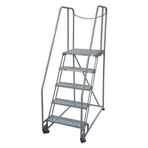 COTTERMAN 5TR26A1E20B8D3C1P6 ROLLING LADDER STEEL 80IN. H. GRAY