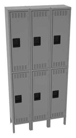 TENNSCO CORP DTS-121236-3MG WARDROBE LOCKR M GRY 36INWX12IN.D 2 TIER