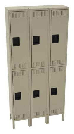 TENNSCO CORP DTS-121236-3SD WARDROBE LOCKR SAND 36IN.WX78IN.H 2 TIER