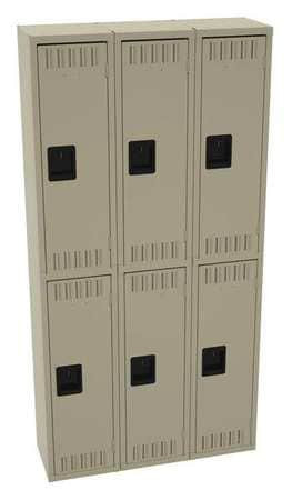 TENNSCO CORP DTS-121236-CSD WARDROBE LOCKR SAND 36IN.WX12IN.D 2 TIER