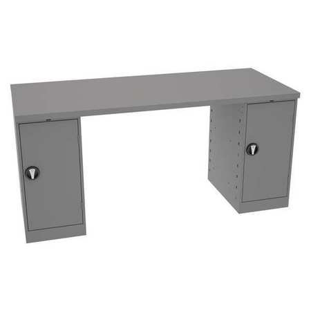 TENNSCO CORP MWB-3-3072S MOD WORKBENCH 1800 LB. WITH MODULAR CAB