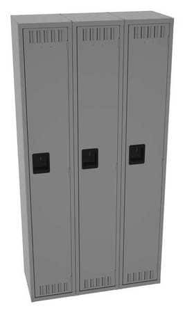 TENNSCO CORP STS-121572-CMG WARDROBE LOCKER M GRY 36INWX15IND 1 TIER