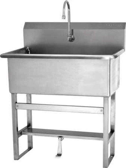 SANI-LAV 532F1 SANI-LAV&REG; 532F1 FLOOR MOUNT SCRUB SI