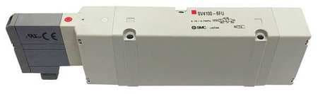 SMC SV4100-6FU SOLENOID AIR CONTROL VALVE 1.3 0.6W