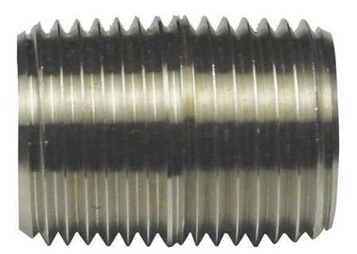 CALBRITE S605CLCN00 RIGID NIPPLE THREAD 1-7/64IN.L 316 SS