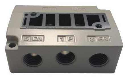 SMC SY7000-27-1T SUB-PLATE 1/4 IN NPT 1.4 CV