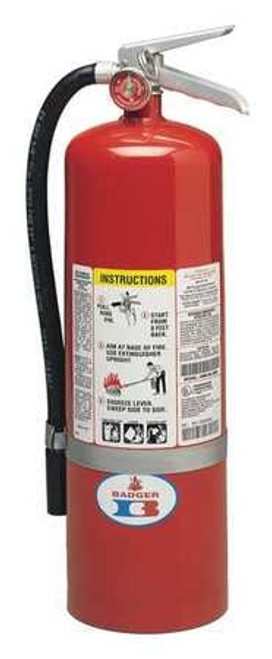 BADGER 10-MB-8H FIRE EXTINGUISHER DRY CHEMICAL 19 IN H