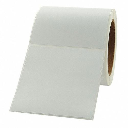 GRAINGER GLOBAL SOURCING 4x4 TT-P LABEL WHITE THERMAL TRANSFER PAPER PK4