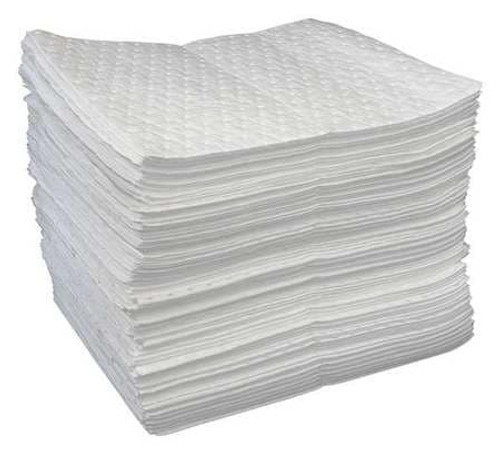 OIL-DRI L71371G ABSORB PAD OIL-BASED LIQUIDS WHITE PK50