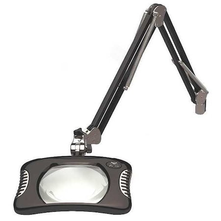 O.C. WHITE COMPANY 82300-4-B MAGNIFIER LIGHT,BLACK,8W,SCREW DOWN