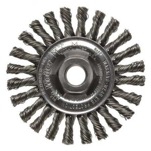 WEILER CORPORATION 13266V TWIST WHEEL 4 IN.DIA. THREADED