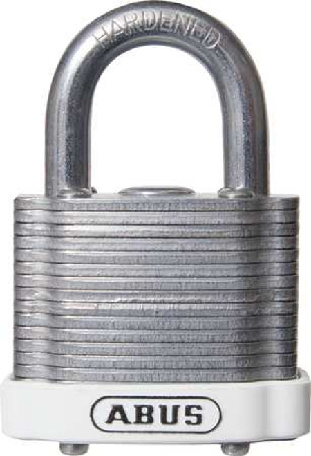 ABUS 41/40 KA White LOCKOUT PADLOCK KA WHITE 17/64 IN. ABUS 41/40 KA White LOCKOUT PADLOCK KA WHITE 17/64 IN.