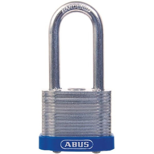 ABUS 41HB/50 MK KD KEYED PADLOCK, 29/32 IN,RECTANGLE,SILVER