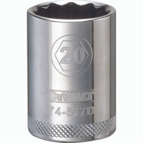 DEWALT TOOLS DWMT74577OSP 001PC 12DR SOCKET-12PT-20