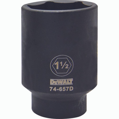 DEWALT TOOLS DWMT74657OSP DWMT 6PT 1/2IN DR DP IM SKT 1-1/2IN SAE